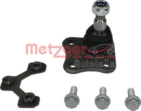 Metzger 57004111 - Шаровая опора, несущий / направляющий шарнир autospares.lv