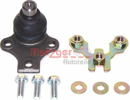 Metzger 57006518 - Шаровая опора, несущий / направляющий шарнир autospares.lv