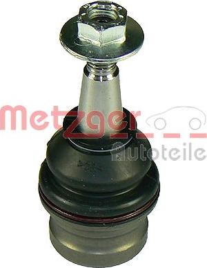 Metzger 57006308 - Шаровая опора, несущий / направляющий шарнир autospares.lv