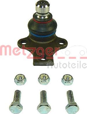 Metzger 57006718 - Шаровая опора, несущий / направляющий шарнир autospares.lv