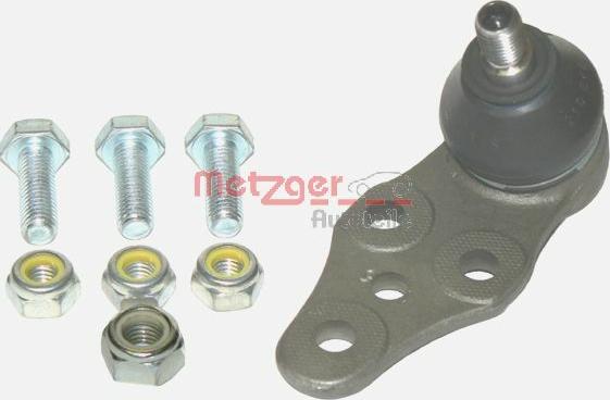 Metzger 57001618 - Шаровая опора, несущий / направляющий шарнир autospares.lv