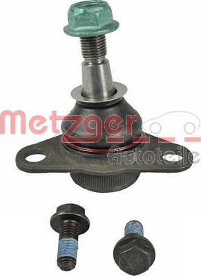 Metzger 57008608 - Шаровая опора, несущий / направляющий шарнир autospares.lv