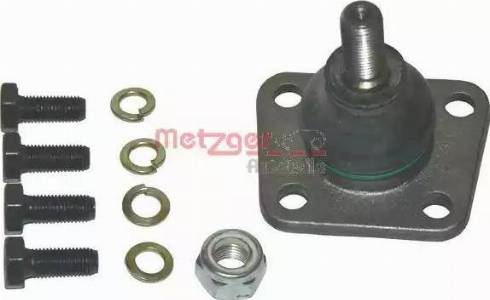 Metzger 57015618 - Шаровая опора, несущий / направляющий шарнир autospares.lv