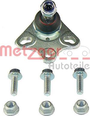 Metzger 57018318 - Шаровая опора, несущий / направляющий шарнир autospares.lv