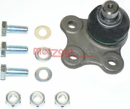 Metzger 57012218 - Шаровая опора, несущий / направляющий шарнир autospares.lv