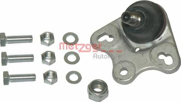 Metzger 57017218 - Шаровая опора, несущий / направляющий шарнир autospares.lv