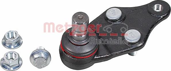 Metzger 57033608 - Шаровая опора, несущий / направляющий шарнир autospares.lv