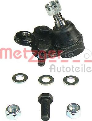 Metzger 57025611 - Шаровая опора, несущий / направляющий шарнир autospares.lv