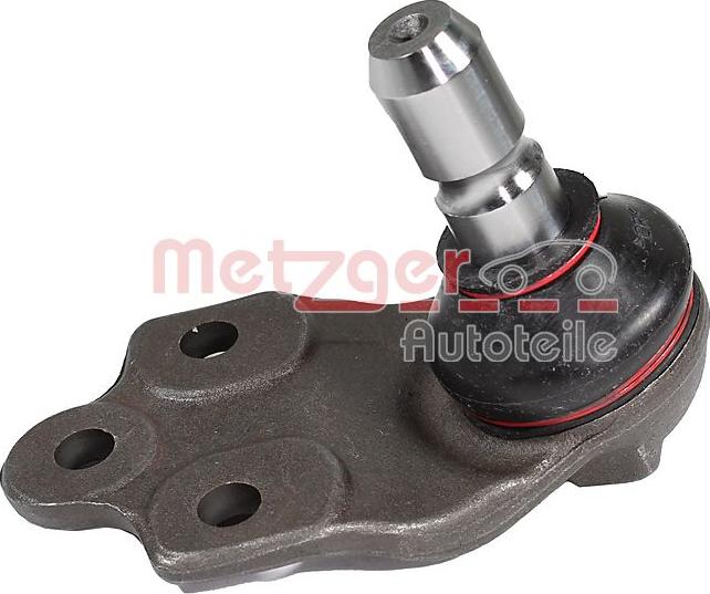 Metzger 57028618 - Шаровая опора, несущий / направляющий шарнир autospares.lv