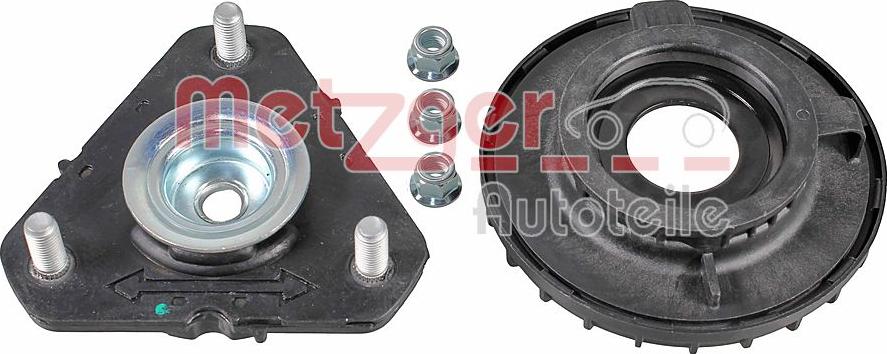 Metzger 6490375 - Опора стойки амортизатора, подушка autospares.lv