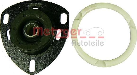 Metzger 6490211 - Опора стойки амортизатора, подушка autospares.lv