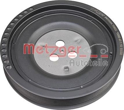 Metzger 6400094 - Шкив коленчатого вала autospares.lv