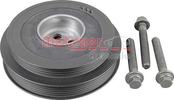 Metzger 6400097 - Шкив коленчатого вала autospares.lv