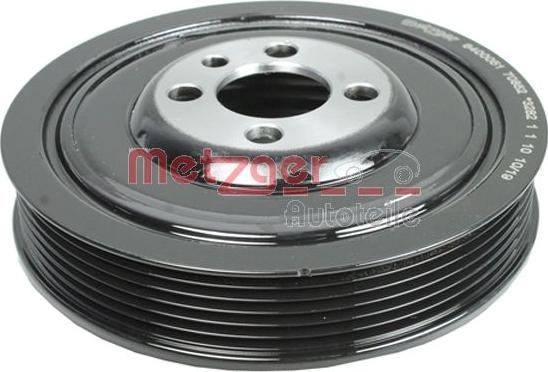 Metzger 6400051 - Шкив коленчатого вала autospares.lv