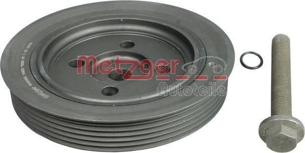 Metzger 6400060 - Шкив коленчатого вала autospares.lv