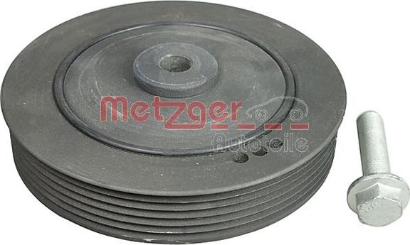 Metzger 6400006 - Шкив коленчатого вала autospares.lv