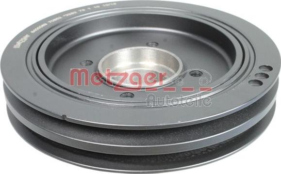 Metzger 6400089 - Шкив коленчатого вала autospares.lv