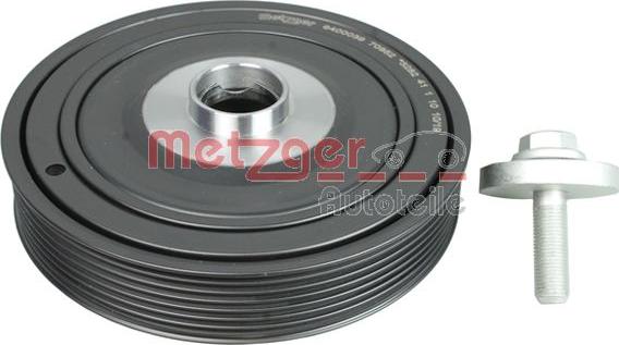 Metzger 6400039 - Шкив коленчатого вала autospares.lv