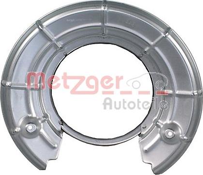 Metzger 6115509 - Отражатель, защита, тормозной диск autospares.lv