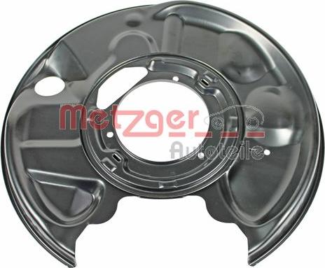 Metzger 6115033 - Отражатель, защита, тормозной диск autospares.lv