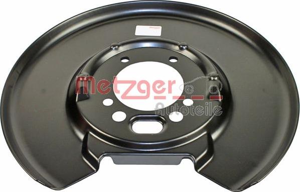 Metzger 6115114 - Отражатель, защита, тормозной диск autospares.lv