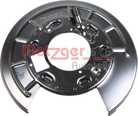 Metzger 6115179 - Отражатель, защита, тормозной диск autospares.lv