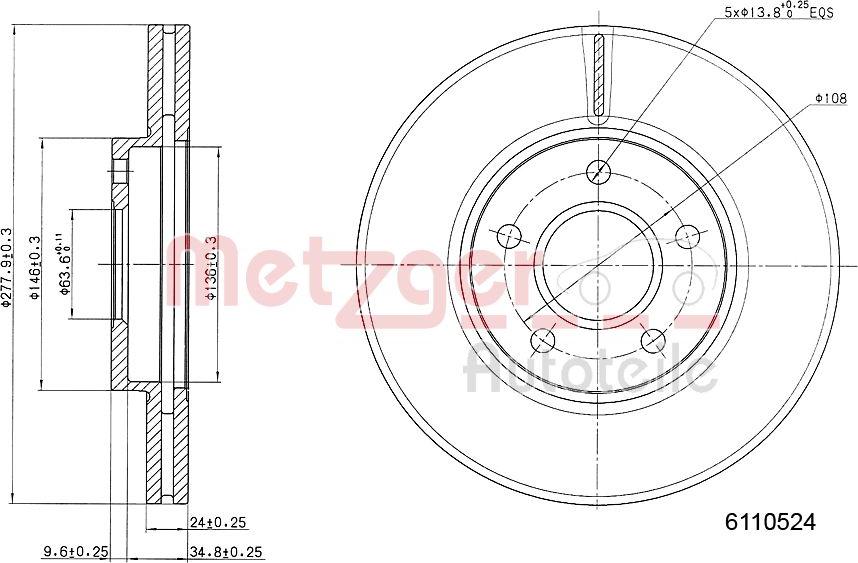 NK 202555 - Тормозной диск autospares.lv