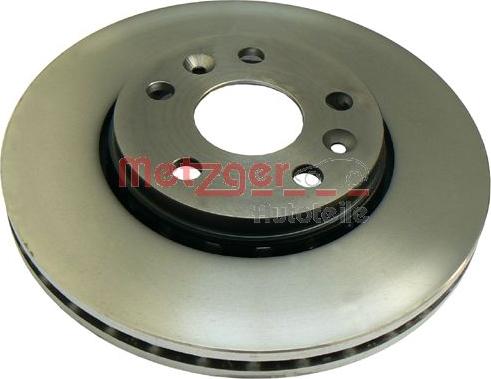 Metzger 6110003 - Тормозной диск autospares.lv