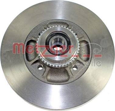 Metzger 6110191 - Тормозной диск autospares.lv