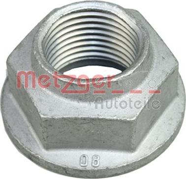 Metzger 6111506 - Гайка, шейка оси autospares.lv