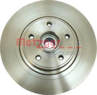 Metzger 6111045 - Тормозной диск autospares.lv