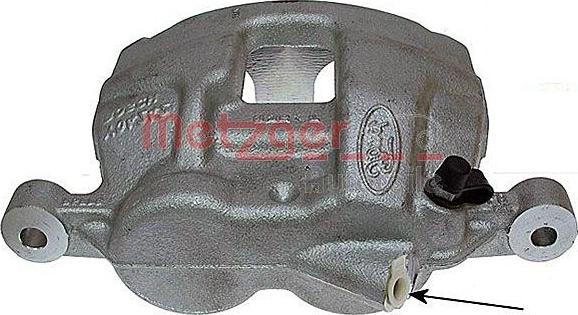 Metzger 6250278 - Тормозной суппорт autospares.lv