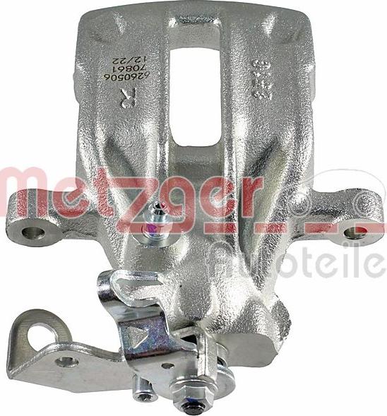 Metzger 6260506 - Тормозной суппорт autospares.lv