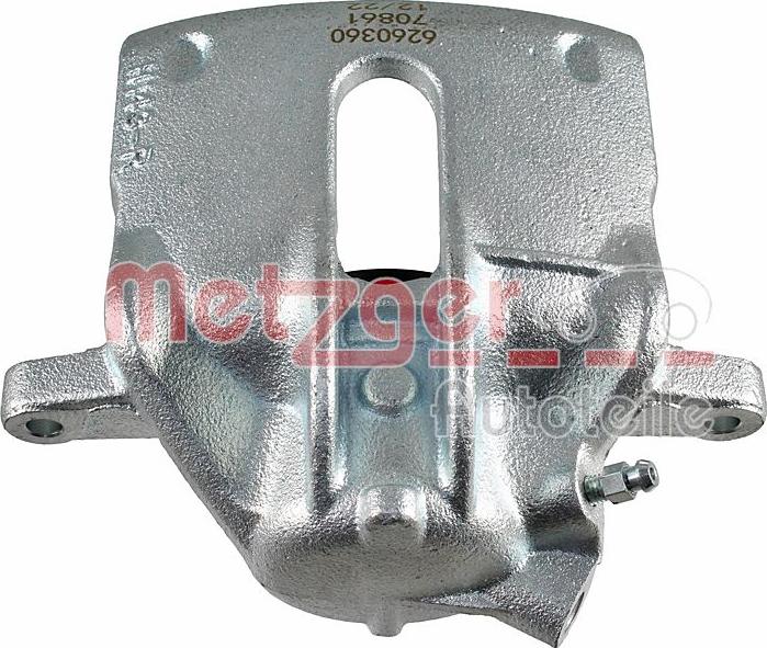 Metzger 6260360 - Тормозной суппорт autospares.lv