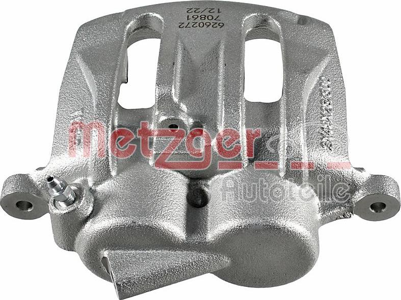 Metzger 6260272 - Тормозной суппорт autospares.lv