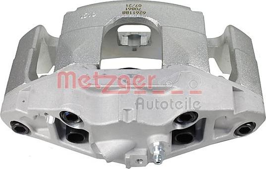 Metzger 6261188 - Тормозной суппорт autospares.lv