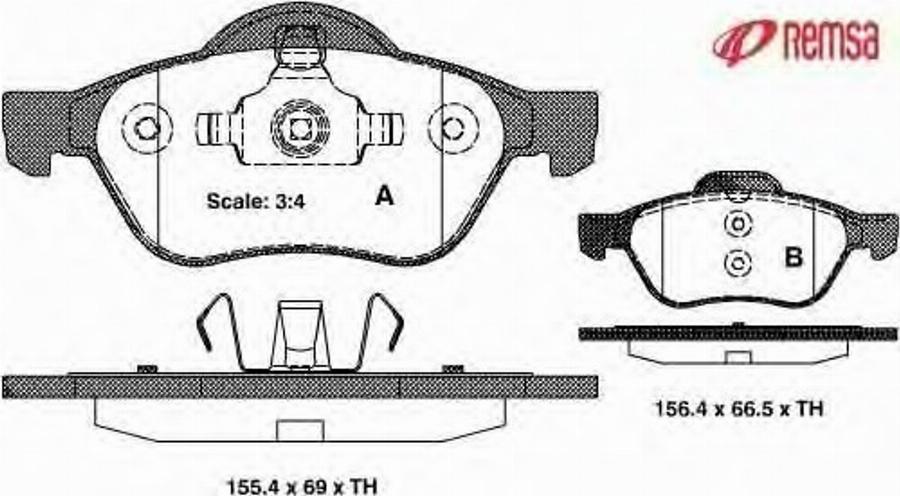 Metzger 096200 - Тормозные колодки, дисковые, комплект autospares.lv