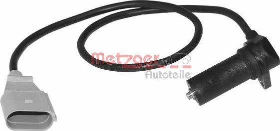 Metzger 0909048 - Датчик скорости / RPM autospares.lv