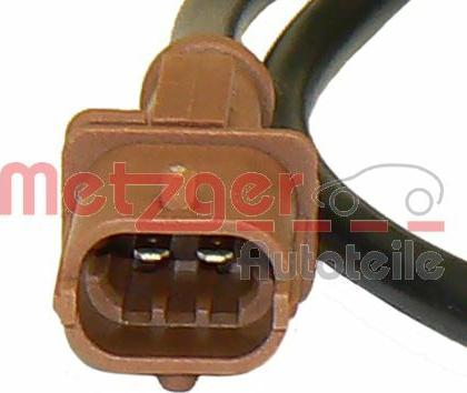 Metzger 0909008 - Датчик импульсов, коленвал autospares.lv