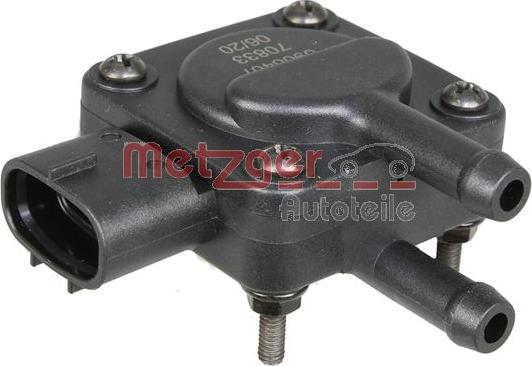 Metzger 0906407 - Датчик, давление выхлопных газов autospares.lv