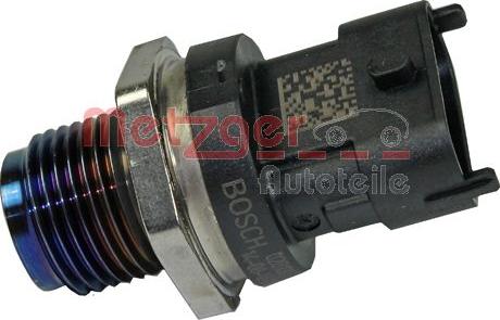 Metzger 0906180 - Датчик, давление подачи топлива autospares.lv