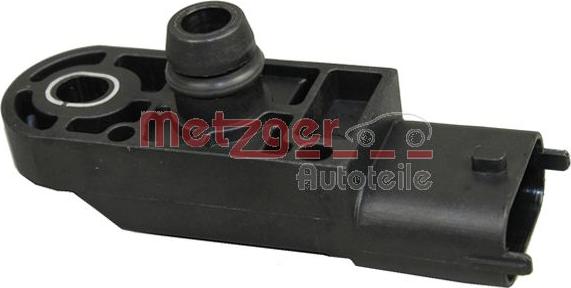 Metzger 0906375 - Датчик, давление во впускной трубе autospares.lv