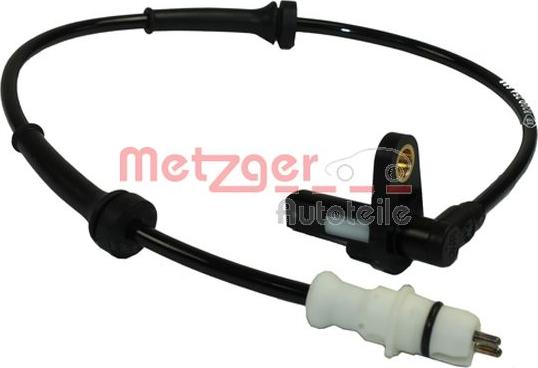 Metzger 0900926 - Датчик ABS, частота вращения колеса autospares.lv