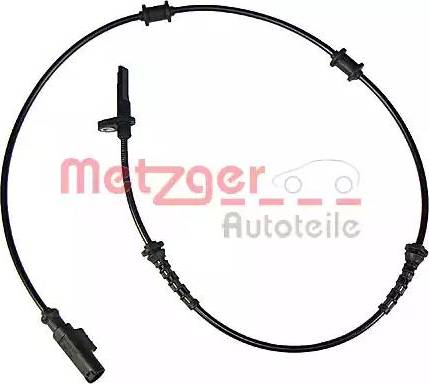 Metzger 0900415 - Датчик ABS, частота вращения колеса autospares.lv