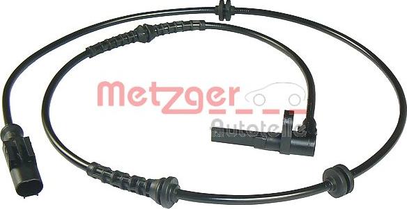 Metzger 0900413 - Датчик ABS, частота вращения колеса autospares.lv