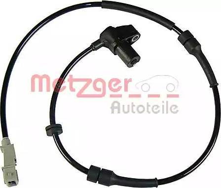 Metzger 0900429 - Датчик ABS, частота вращения колеса autospares.lv