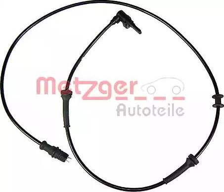 Metzger 0900428 - Датчик ABS, частота вращения колеса autospares.lv
