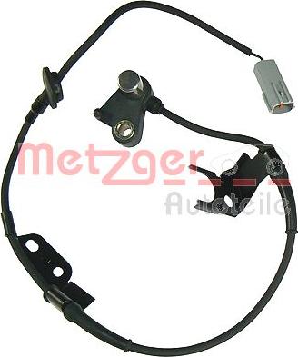 Metzger 0900590 - Датчик ABS, частота вращения колеса autospares.lv