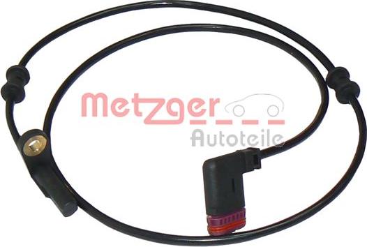 Metzger 0900041 - Датчик ABS, частота вращения колеса autospares.lv