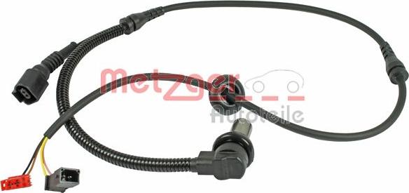 Metzger 0900065 - Датчик ABS, частота вращения колеса autospares.lv